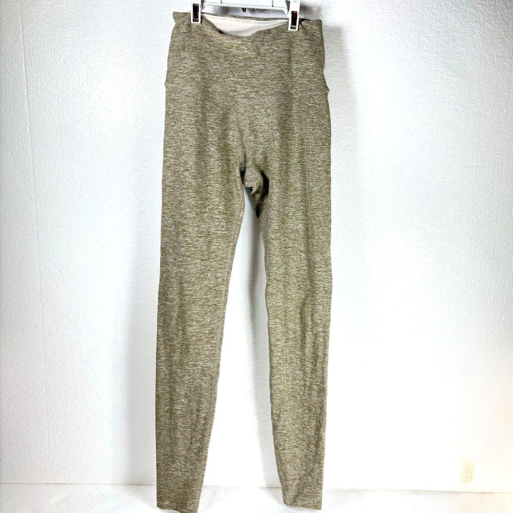 Beyond Yoga Spacedye High-Waisted Leggings Size Small Tan